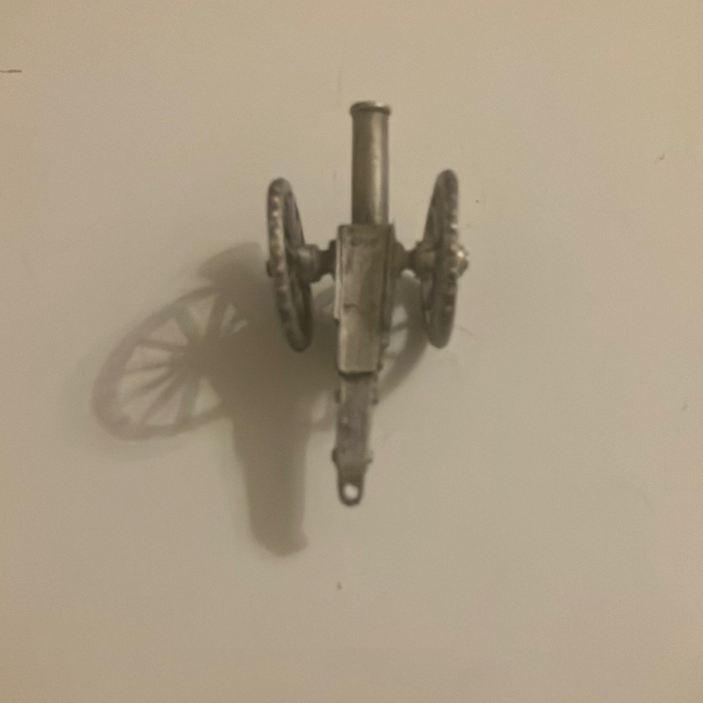 Vintage metal Toy Cannon